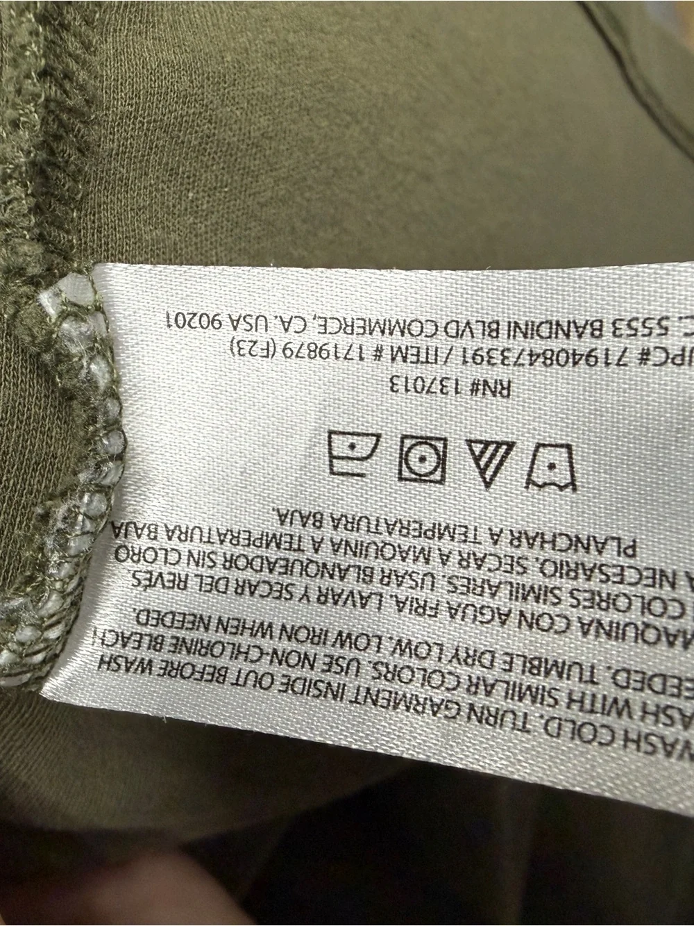 Banana Republic Olive Green Long Sleeve Polo Shirt Men’s XL 100% Cotton